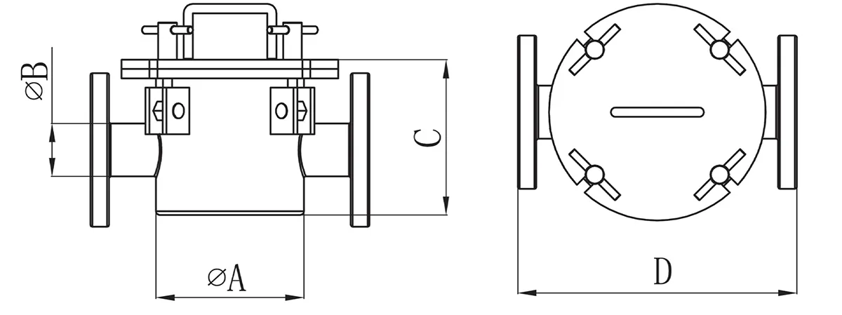 Magnetic Liquid Trap