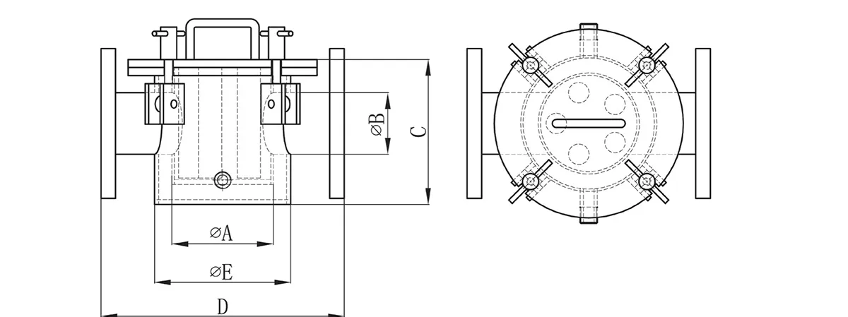 Magnetic Liquid Trap